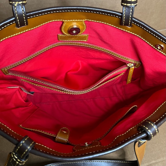 Vintage Dooney Bourke 1975 Signature Vanessa
Coated Nylon Large Tote Bag EUC - Picture 8 of 16